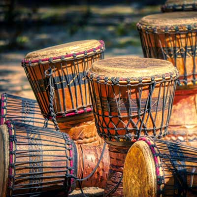 Ugandan drums